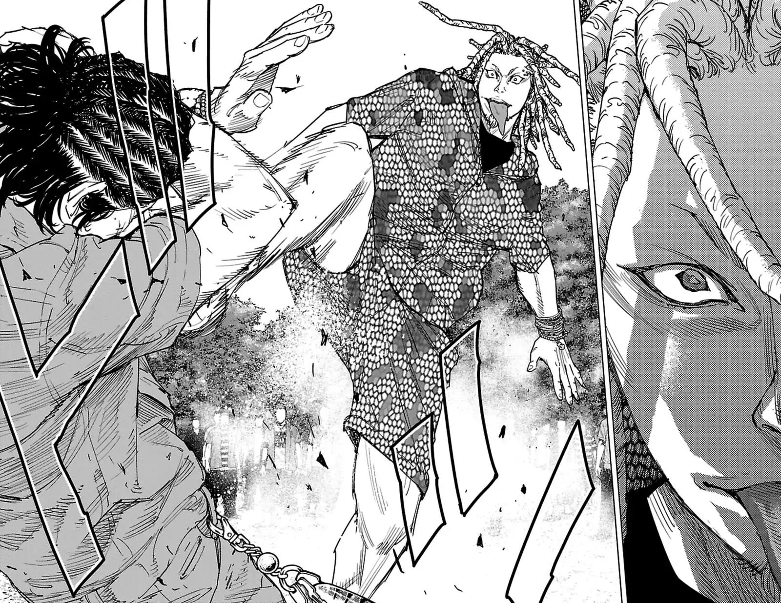 Clover (TETSUHIRO Hirakawa) Chapter 367 page 9 - Chapter 367: Kusunoki Takatora's Power
