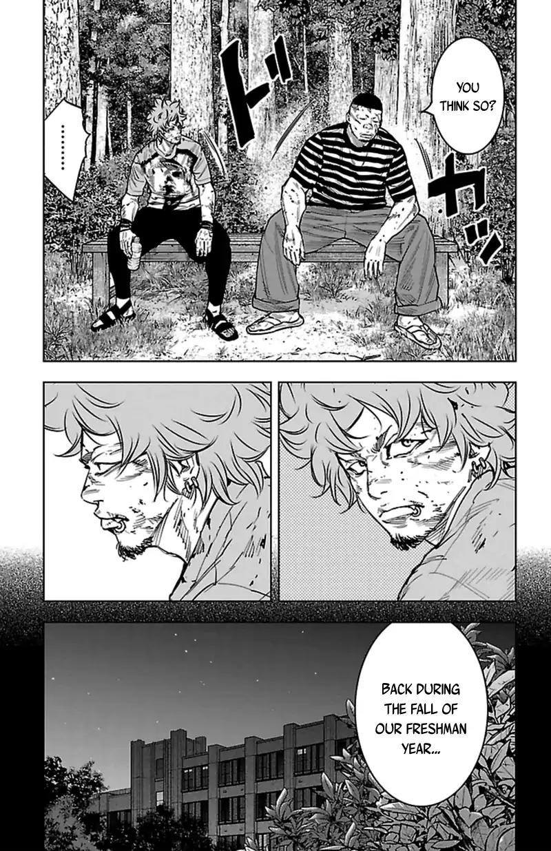 Clover (TETSUHIRO Hirakawa) Chapter 368 page 5 - Chapter 368: Kusunoki Takatora and Haruki Touma