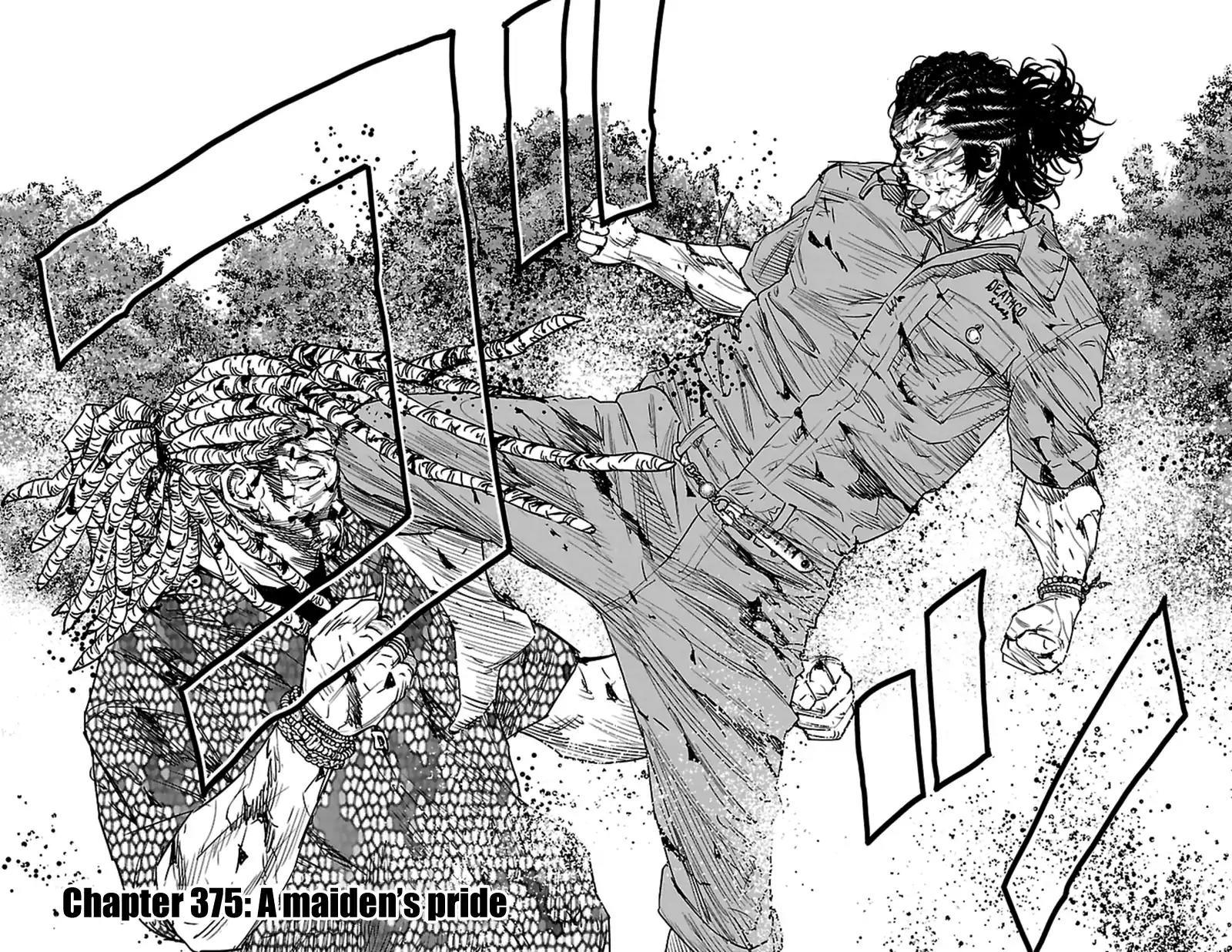 Clover (TETSUHIRO Hirakawa) Chapter 375 page 3 - Chapter 375: A Maiden's Pride