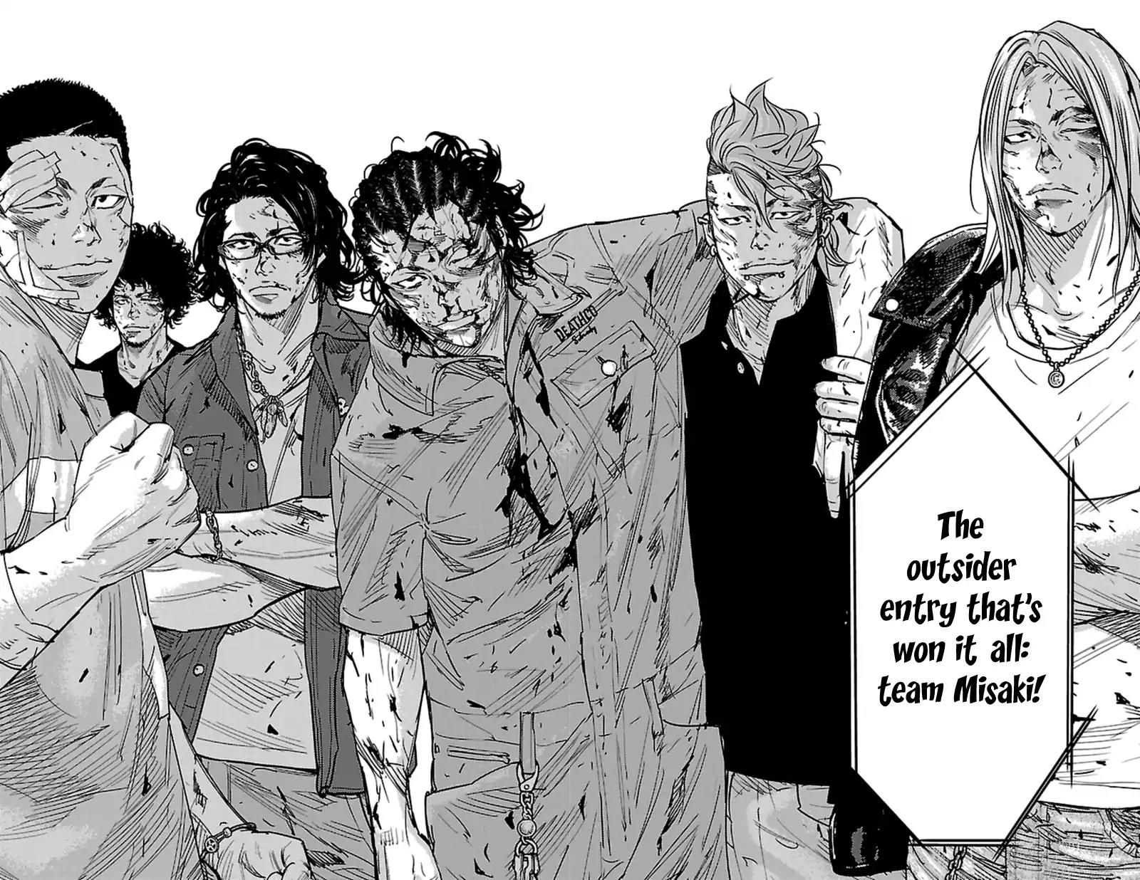 Clover (TETSUHIRO Hirakawa) Chapter 376 page 16 - Chapter 376: The Kouyou Kamishima Championship Battle Winner