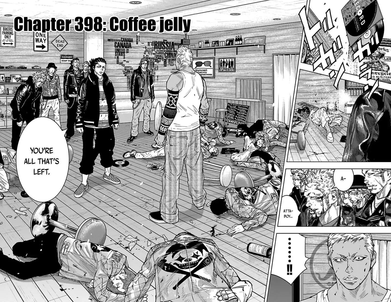 Clover (TETSUHIRO Hirakawa) Chapter 398 page 3 - Chapter 398: Coffee Jelly