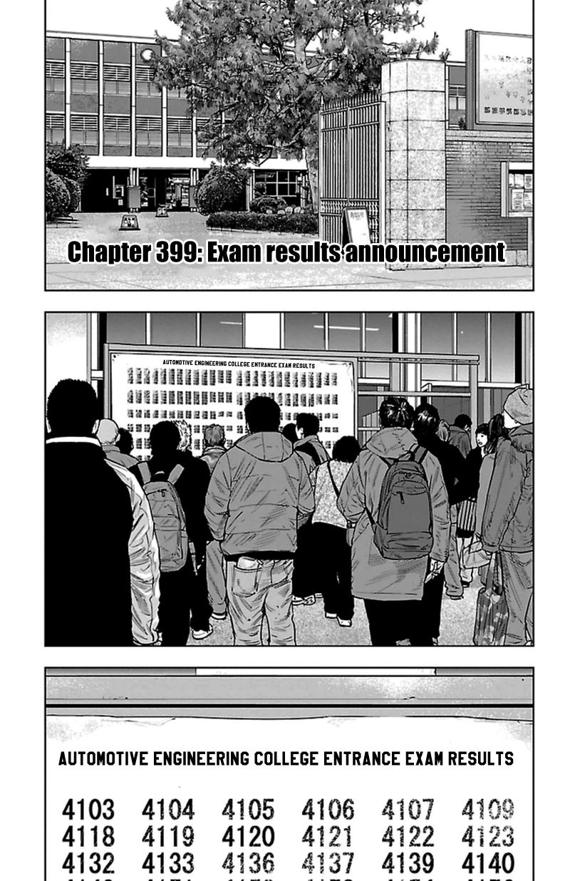 Clover (TETSUHIRO Hirakawa) Chapter 399 page 2 - Chapter 399 : Exam Results Announcement