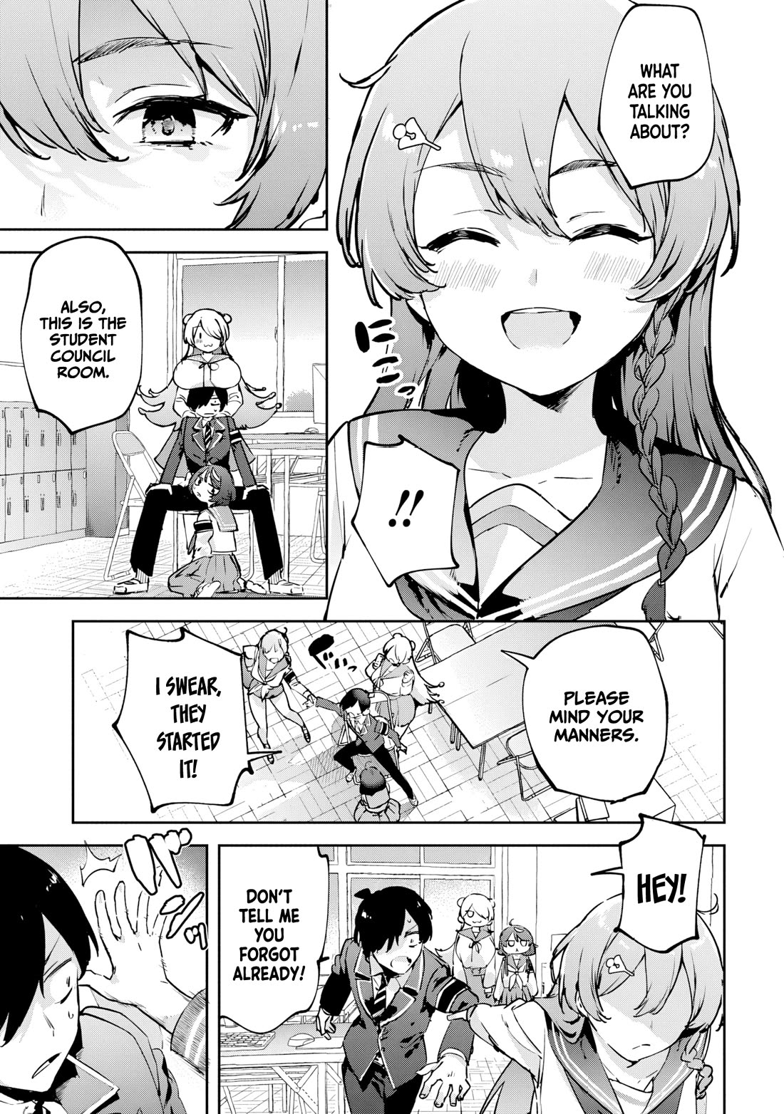 CMYK - Sameda Kazuou Can't Cure His Chuunibyou Syndrome Chapter 1 page 19 - Chapter 1