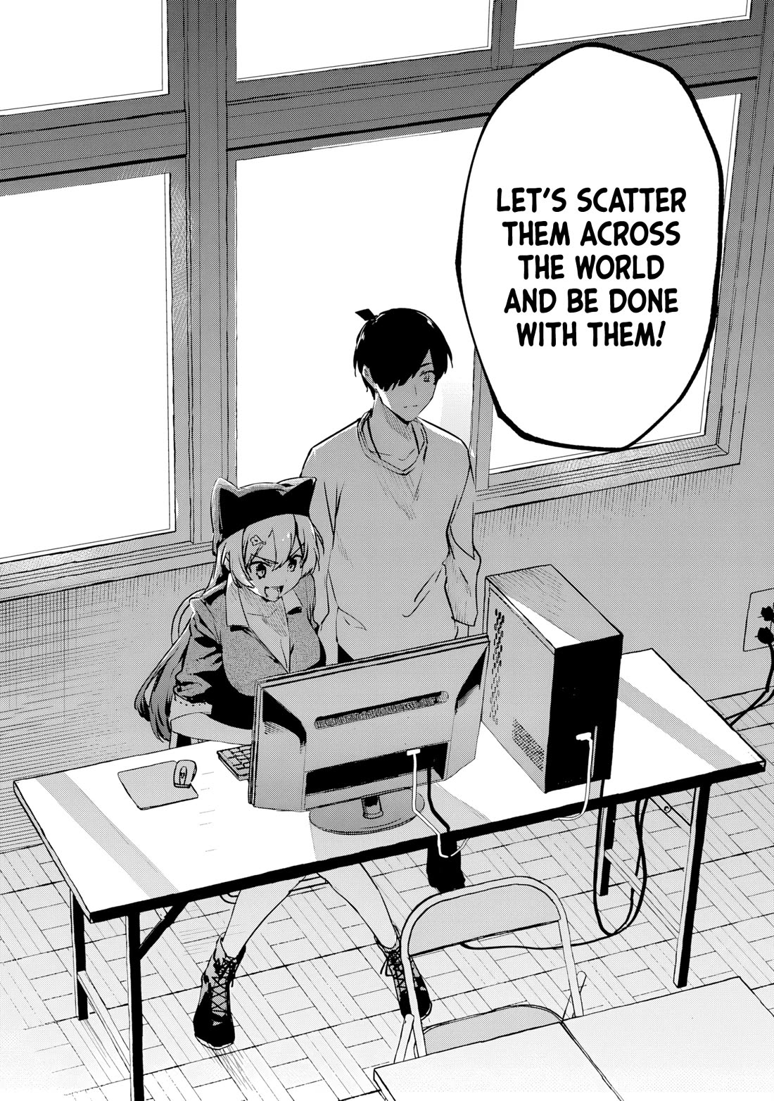CMYK - Sameda Kazuou Can't Cure His Chuunibyou Syndrome Chapter 1 page 46 - Chapter 1