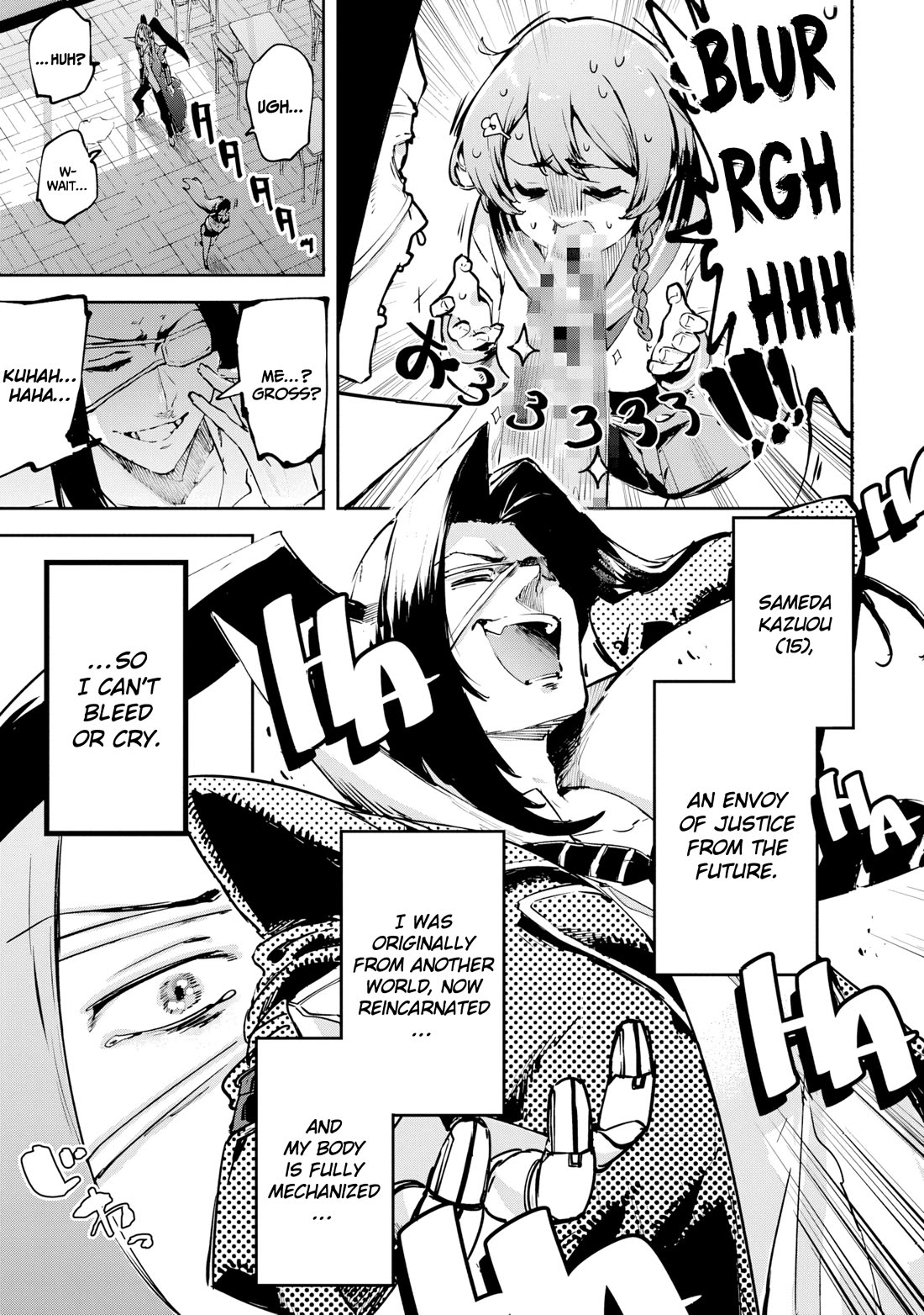 CMYK - Sameda Kazuou Can't Cure His Chuunibyou Syndrome Chapter 1 page 5 - Chapter 1