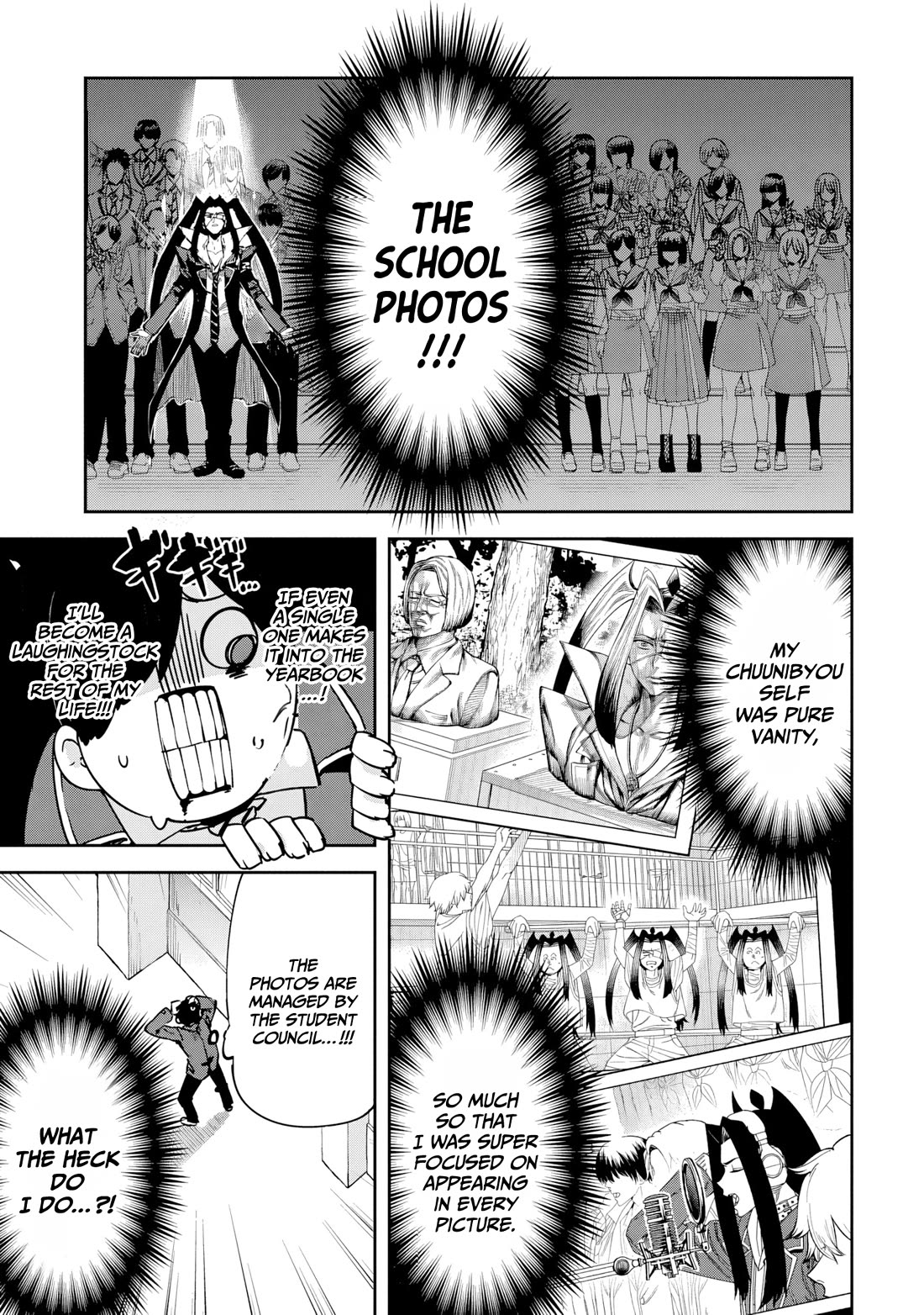 CMYK - Sameda Kazuou Can't Cure His Chuunibyou Syndrome Chapter 1 page 9 - Chapter 1