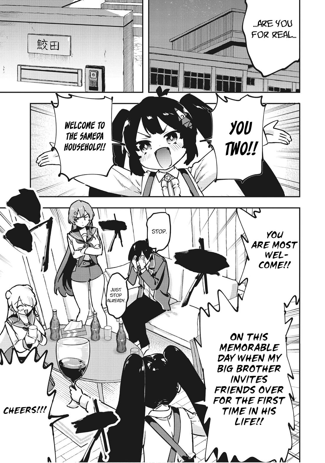 CMYK - Sameda Kazuou Can't Cure His Chuunibyou Syndrome Chapter 17 page 8 - Chapter 17