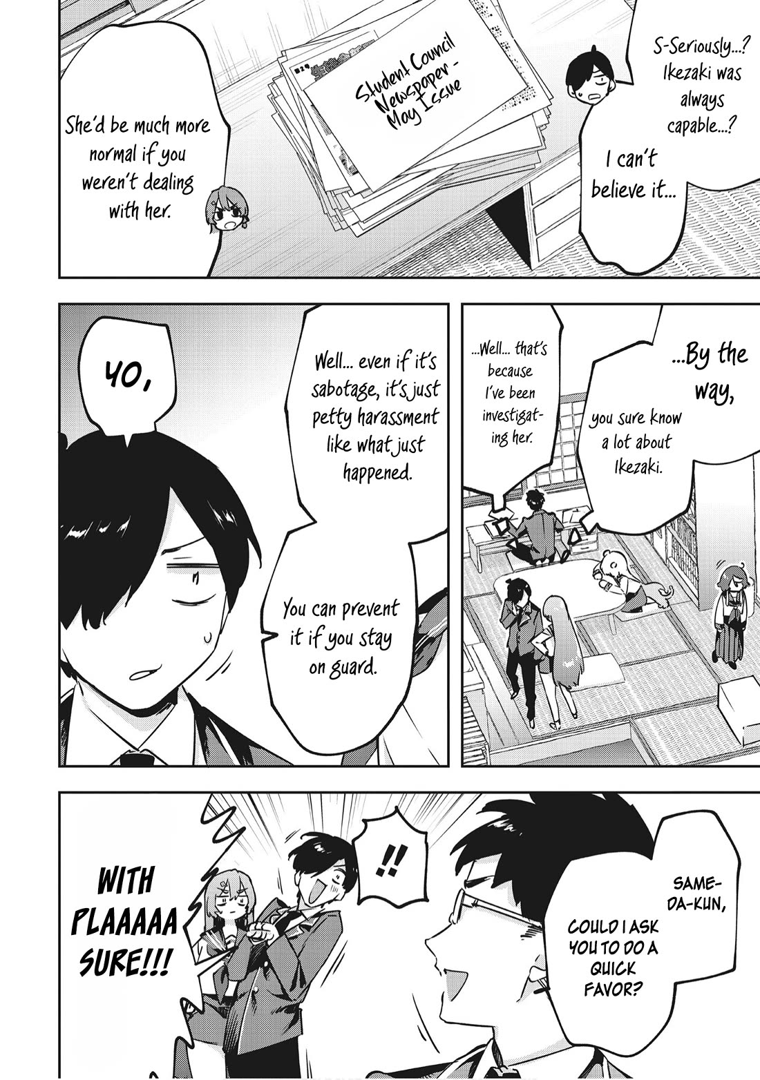 CMYK - Sameda Kazuou Can't Cure His Chuunibyou Syndrome Chapter 24 page 4 - Chapter 24