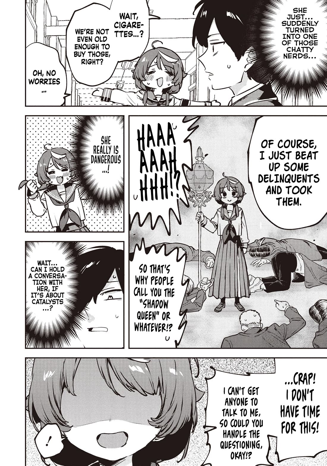 CMYK - Sameda Kazuou Can't Cure His Chuunibyou Syndrome Chapter 4 page 14 - Chapter 4
