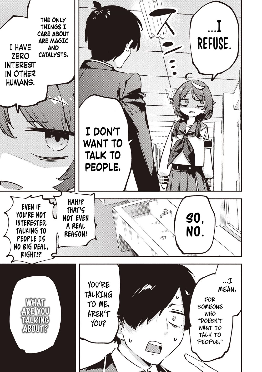 CMYK - Sameda Kazuou Can't Cure His Chuunibyou Syndrome Chapter 4 page 15 - Chapter 4