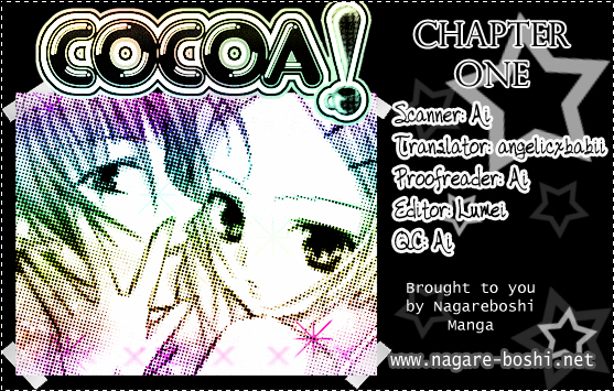 Cocoa! Chapter 1.2 page 1 - Chapter 1 v2 : Surprise Surprise Celebrity?!