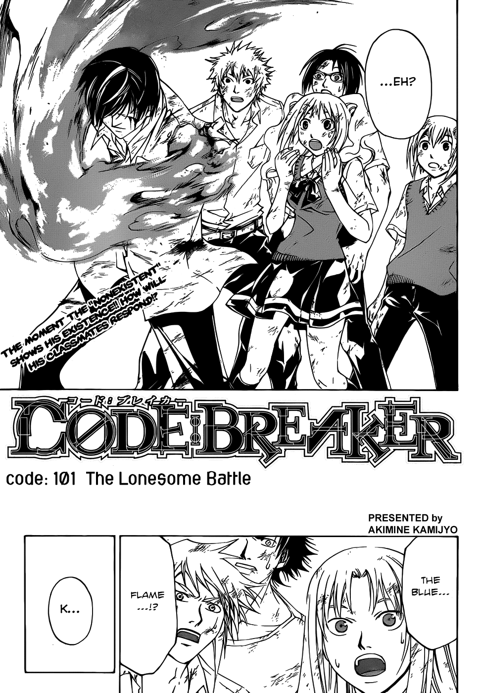 Code: Breaker Chapter 101 page 1 - Chapter 101: The Lonesome Battle