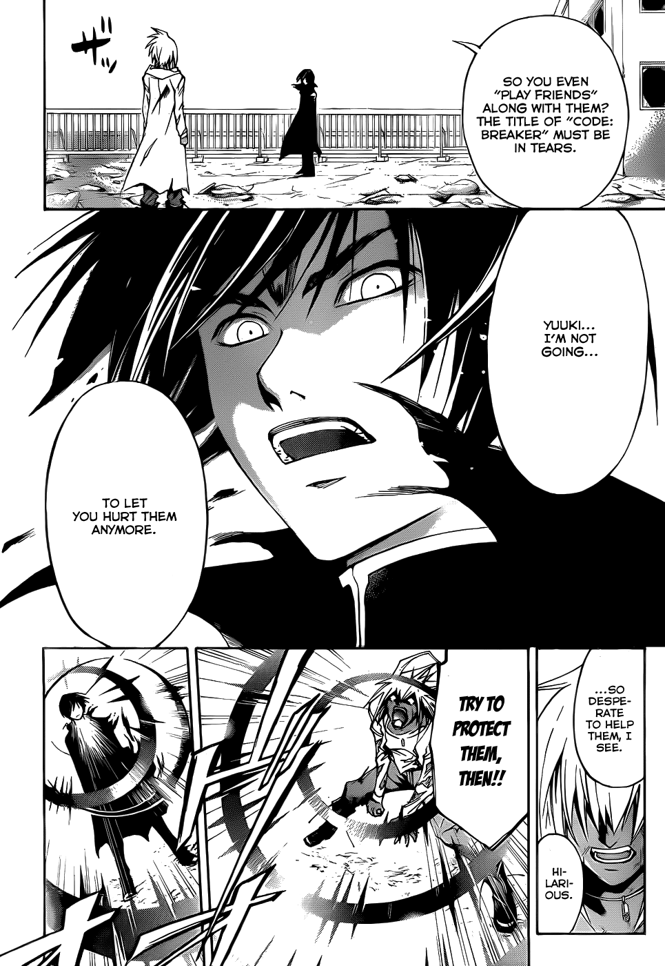 Code: Breaker Chapter 104 page 4 - Chapter 104: Friends