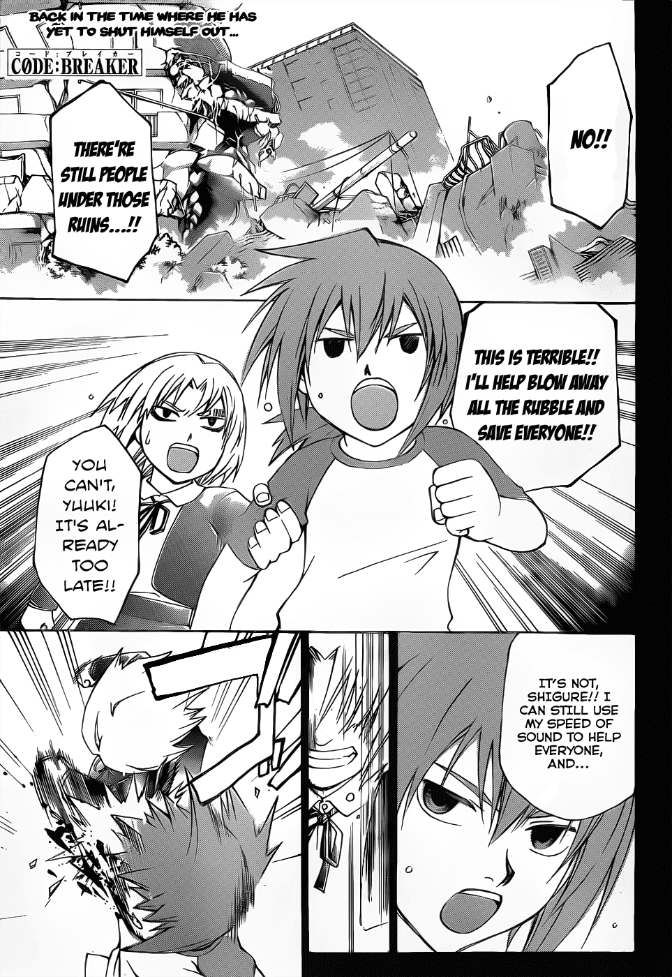 Code: Breaker Chapter 105 page 1 - Chapter 105: Shooting Fireworks