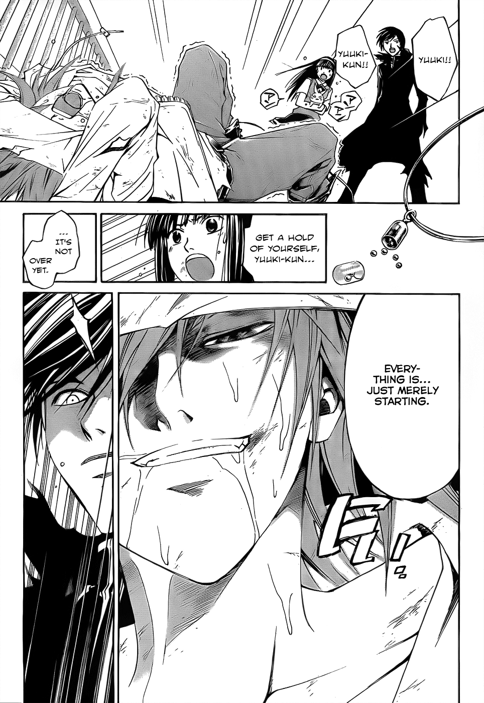 Code: Breaker Chapter 105 page 5 - Chapter 105: Shooting Fireworks