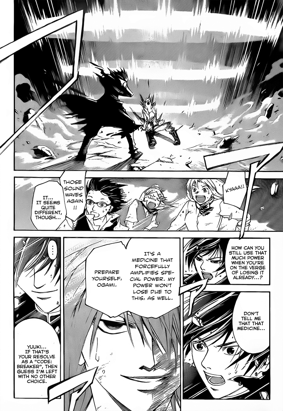Code: Breaker Chapter 105 page 6 - Chapter 105: Shooting Fireworks