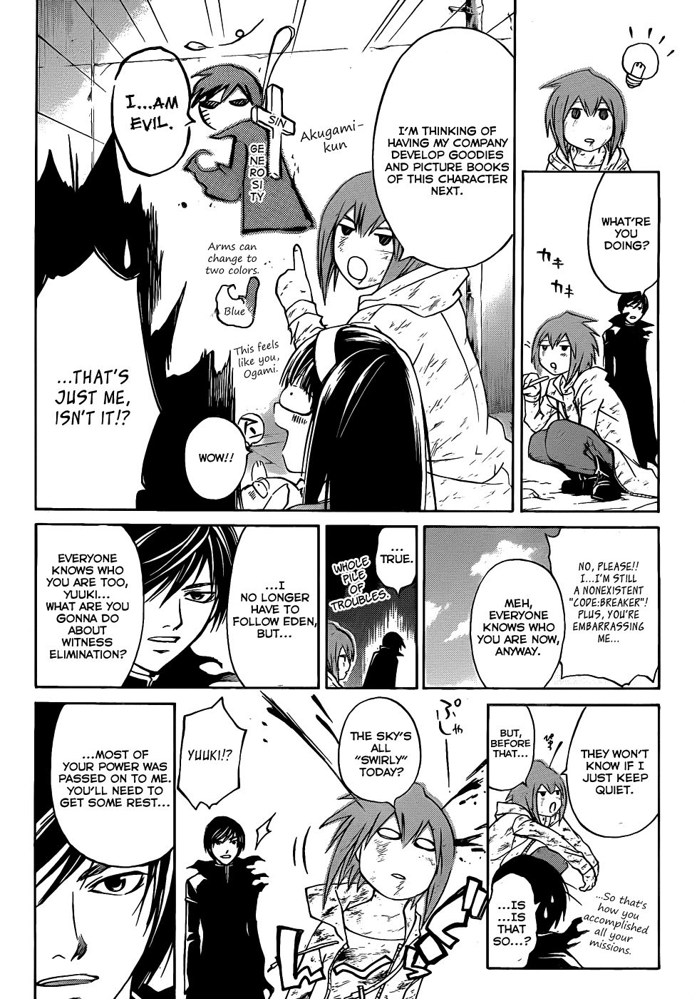 Code: Breaker Chapter 106 page 13 - Chapter 106: The Sin That Doesn't Go Away