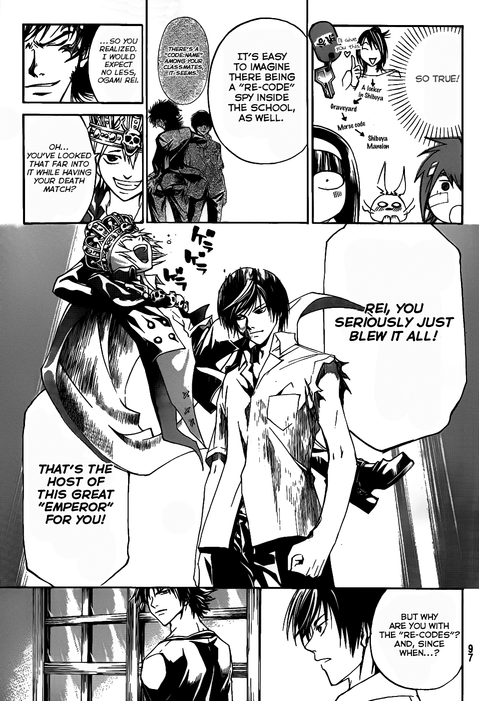 Code: Breaker Chapter 108 page 3 - Chapter 108: The Chain of Revenge