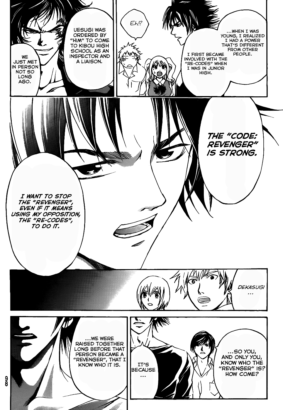 Code: Breaker Chapter 108 page 4 - Chapter 108: The Chain of Revenge