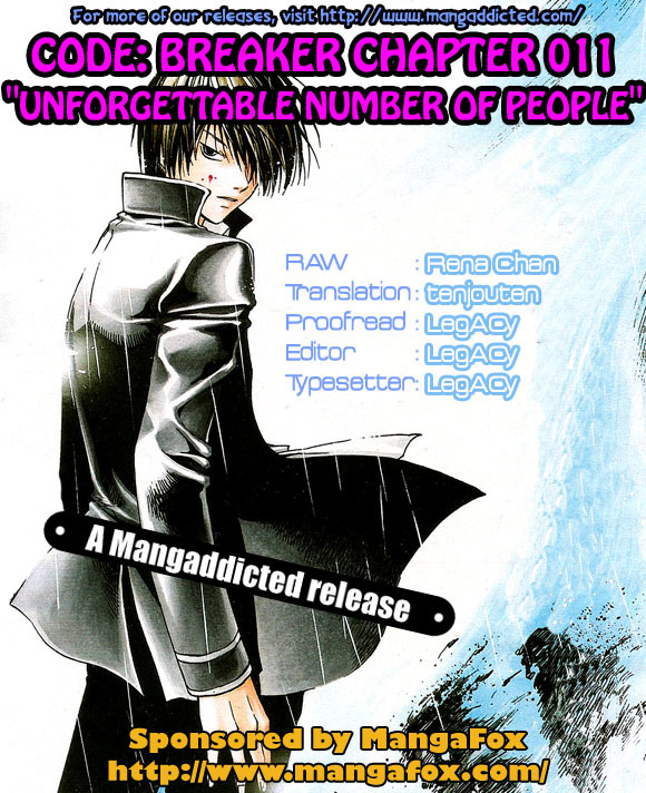 Code: Breaker Chapter 11 page 21 - Chapter 11: "Unforgettable Number of People"