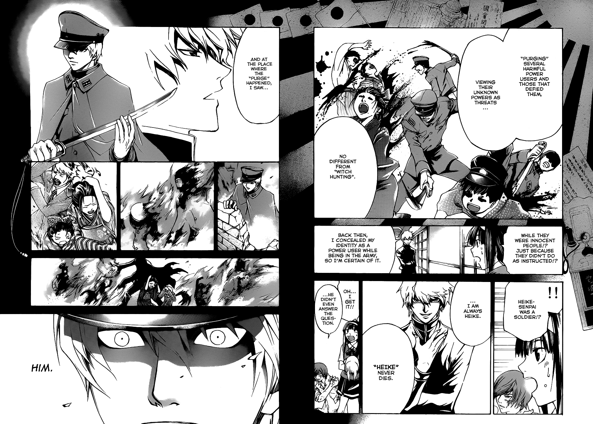 Code: Breaker Chapter 110 page 3 - Chapter 110: A Century Old Truth