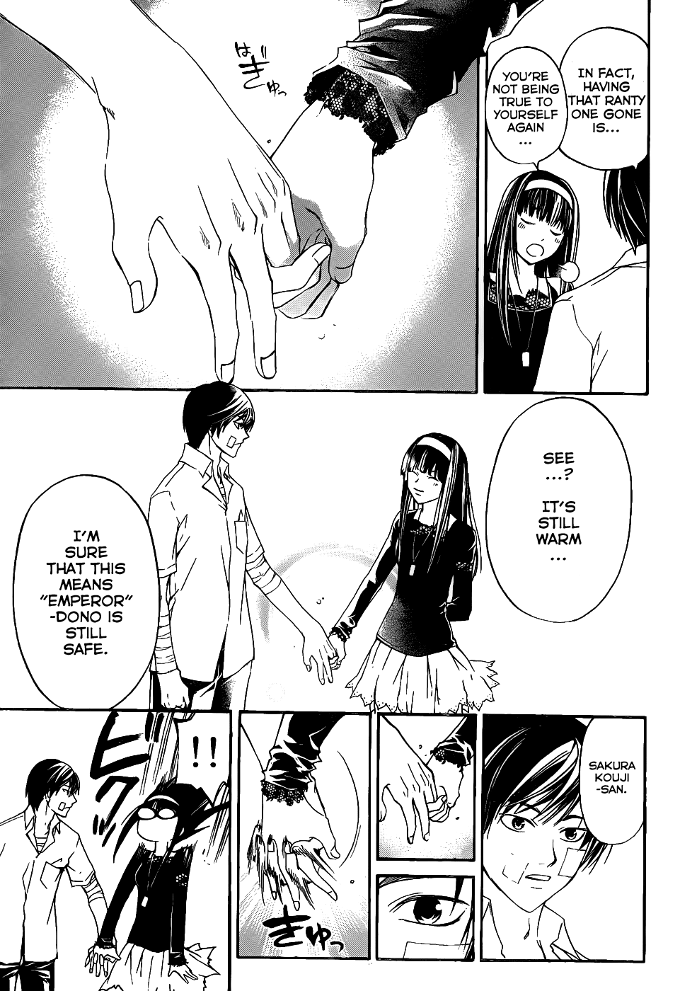 Code: Breaker Chapter 113 page 13 - Chapter 113: Mitarashi Dango