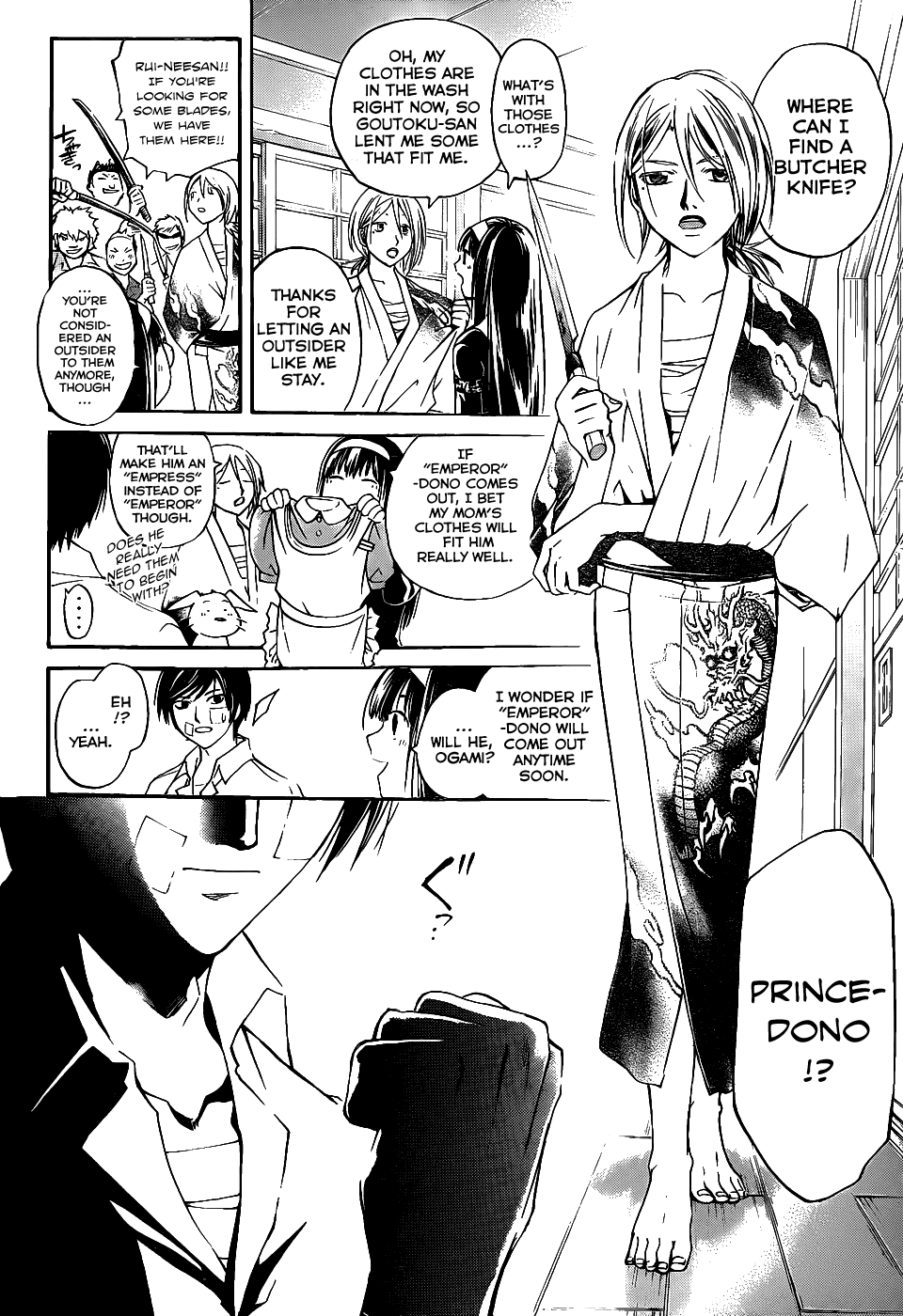 Code: Breaker Chapter 113 page 5 - Chapter 113: Mitarashi Dango