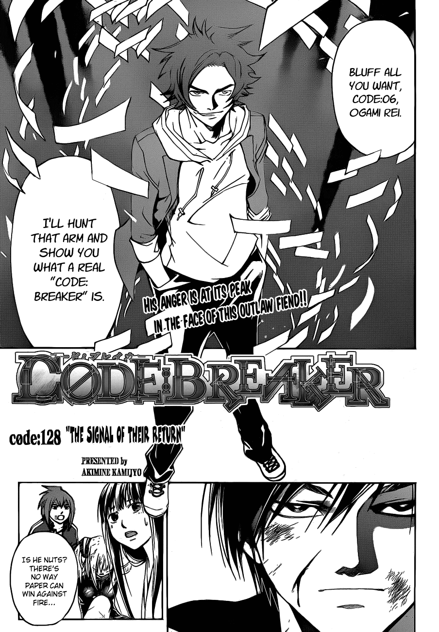 Code: Breaker Chapter 128 page 1 - Chapter 128: The Signal of Their Return
