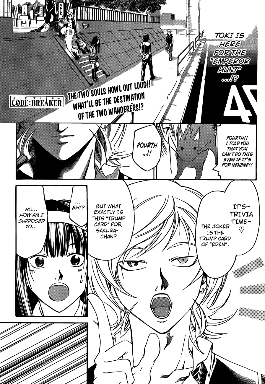 Code: Breaker Chapter 132 page 1 - Chapter 132: The Joker's Movement
