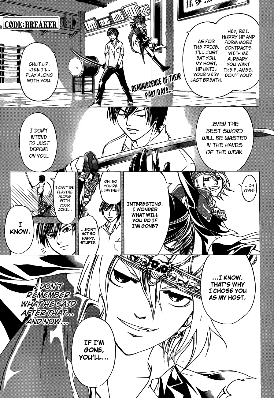 Code: Breaker Chapter 135 page 1 - Chapter 135: His Words Back Then