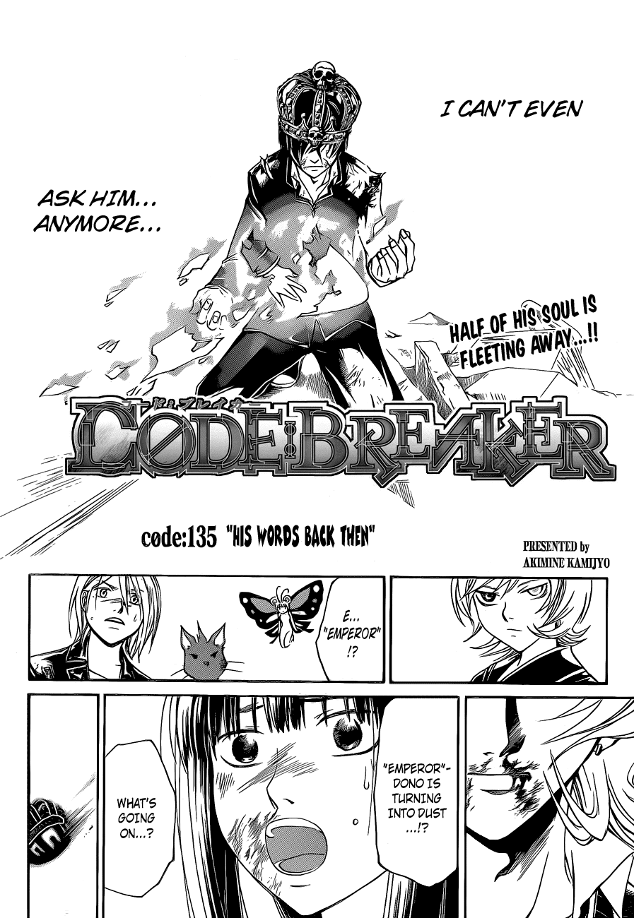 Code: Breaker Chapter 135 page 2 - Chapter 135: His Words Back Then