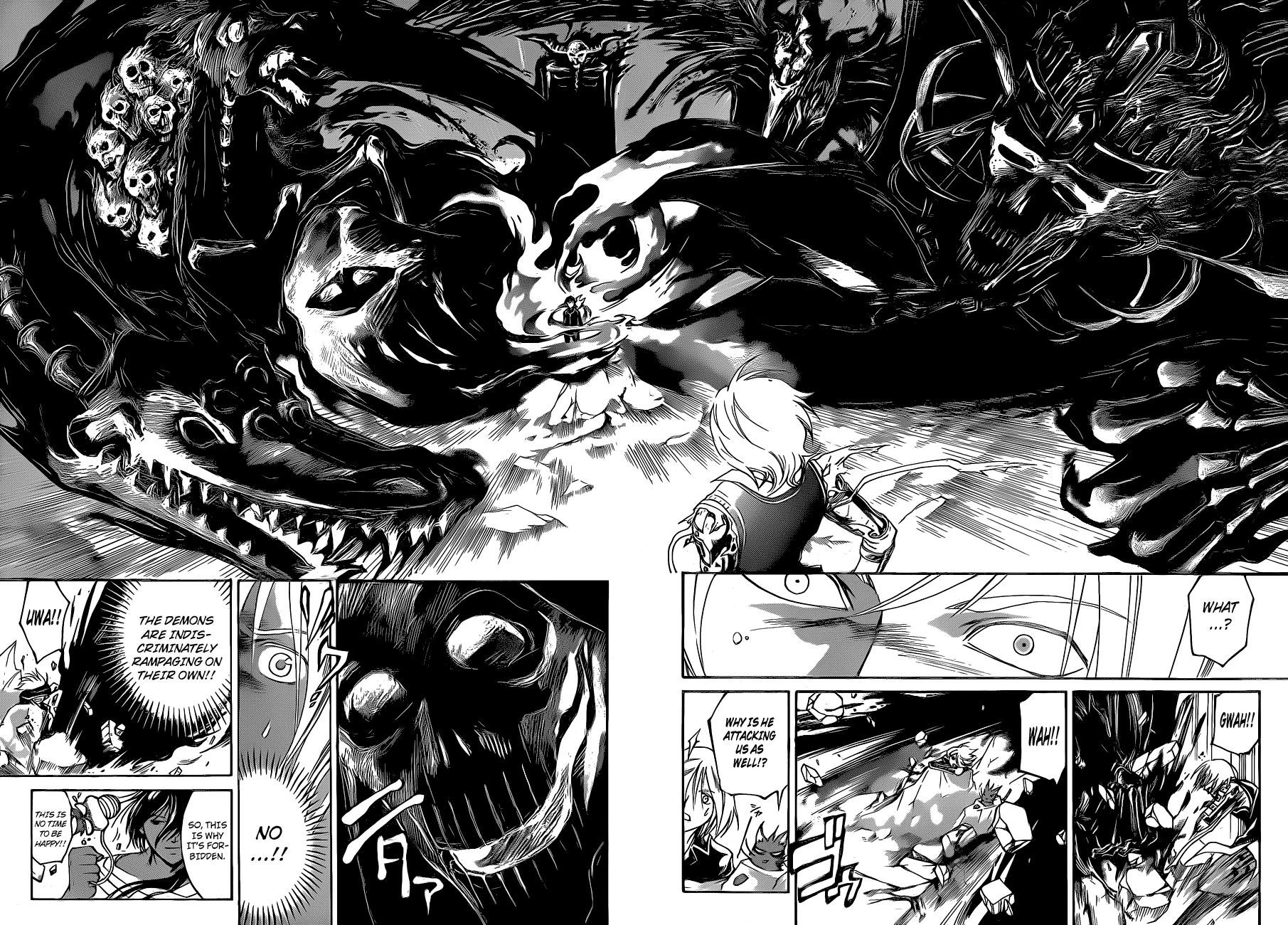 Code: Breaker Chapter 136 page 8 - Chapter 136: The Flame of Ogami Rei