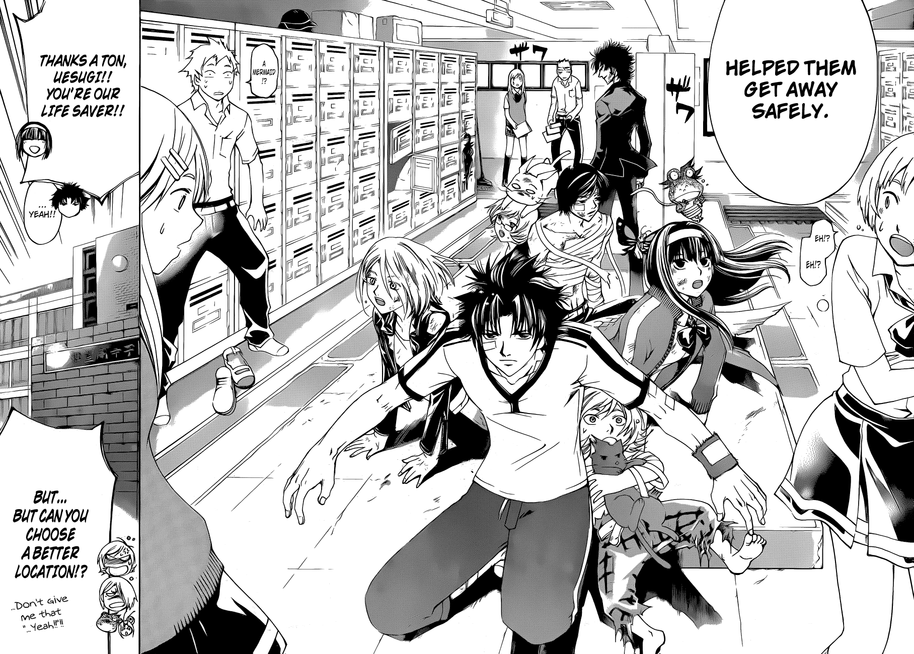 Code: Breaker Chapter 143 page 12 - Chapter 143: The Guardian, the Murderer and the Strong