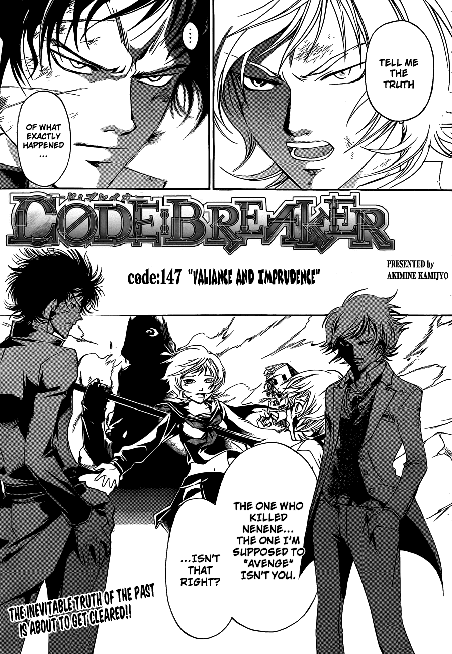 Code: Breaker Chapter 147 page 1 - Chapter 147: Bravery & Foolhardiness