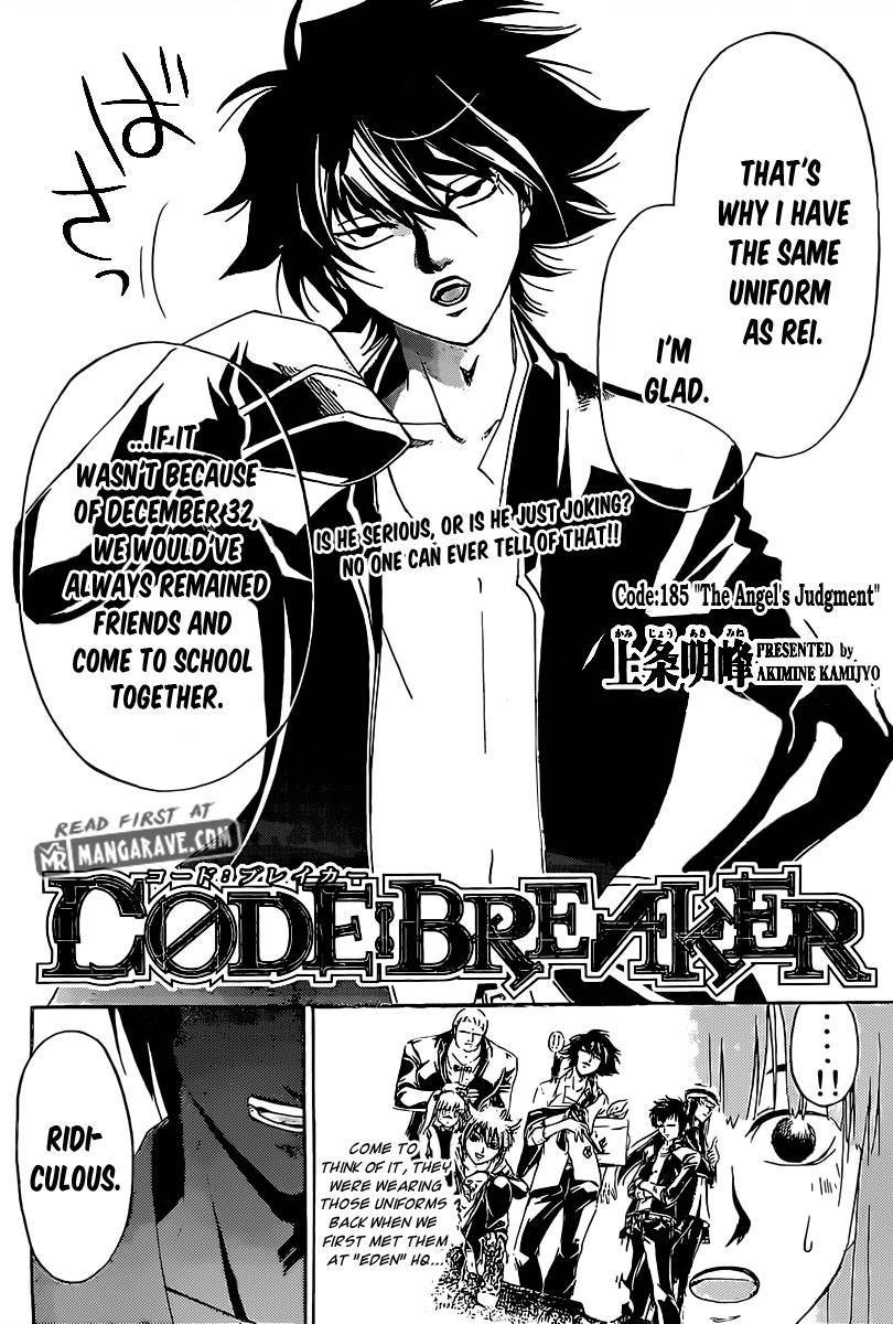 Code: Breaker Chapter 185 page 2 - Chapter 185: The Angel's Judgment