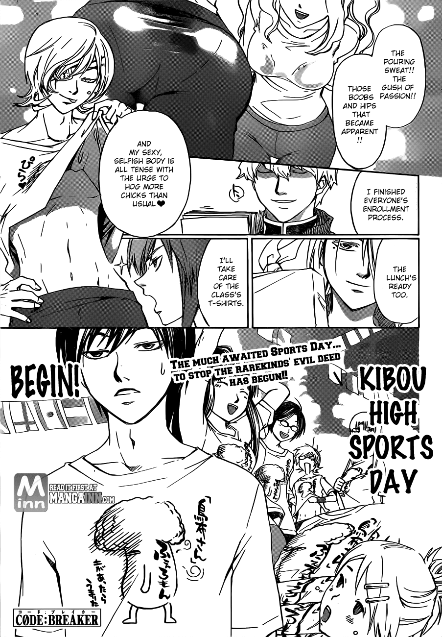 Code: Breaker Chapter 187 page 1 - Chapter 187: The Sports Day!!