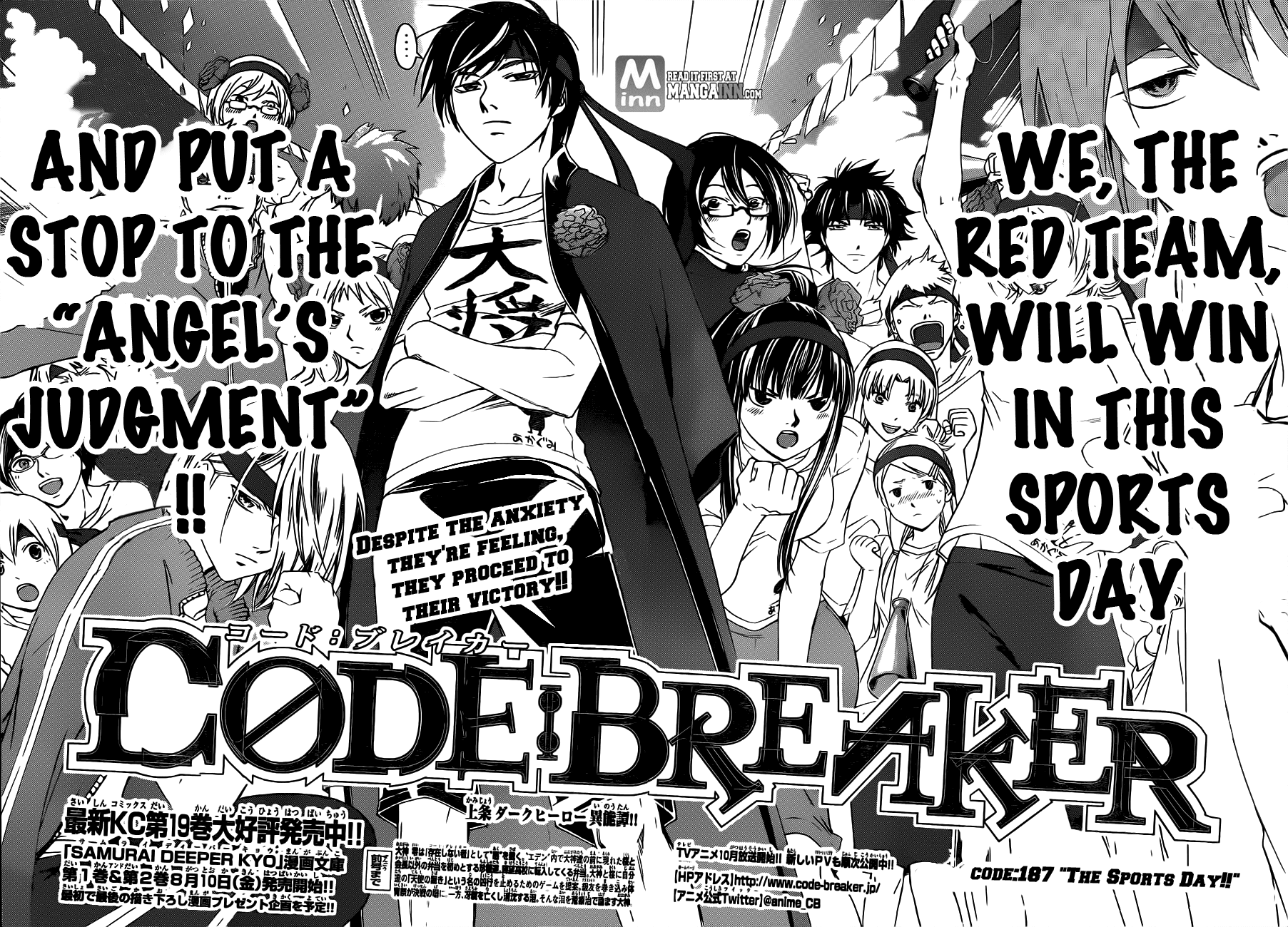 Code: Breaker Chapter 187 page 6 - Chapter 187: The Sports Day!!