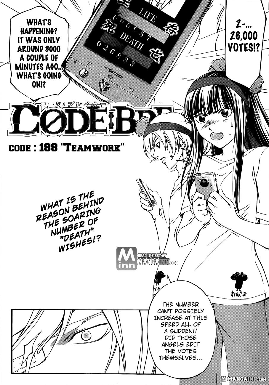 Code: Breaker Chapter 188 page 1 - Chapter 188: Teamwork