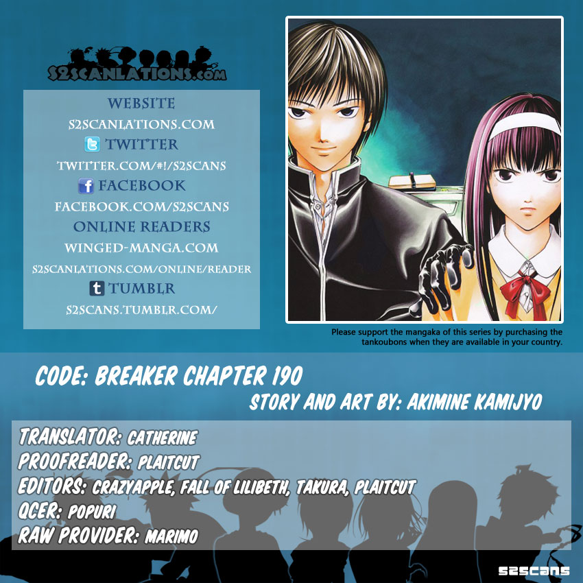 Code: Breaker Chapter 190 page 1 - Chapter 190: Passing Feelings