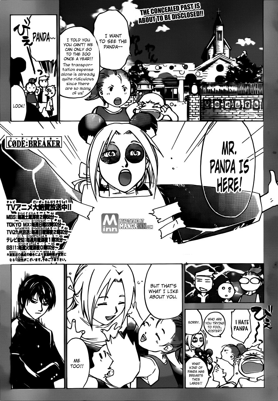 Code: Breaker Chapter 197 page 1 - Chapter 197: The Cross of Maria