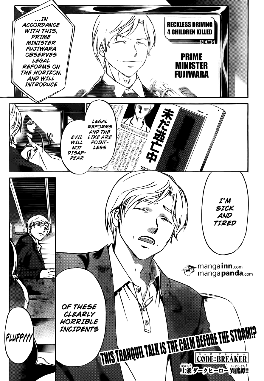 Code: Breaker Chapter 213 page 1 - Chapter 213: The Devil's Grin