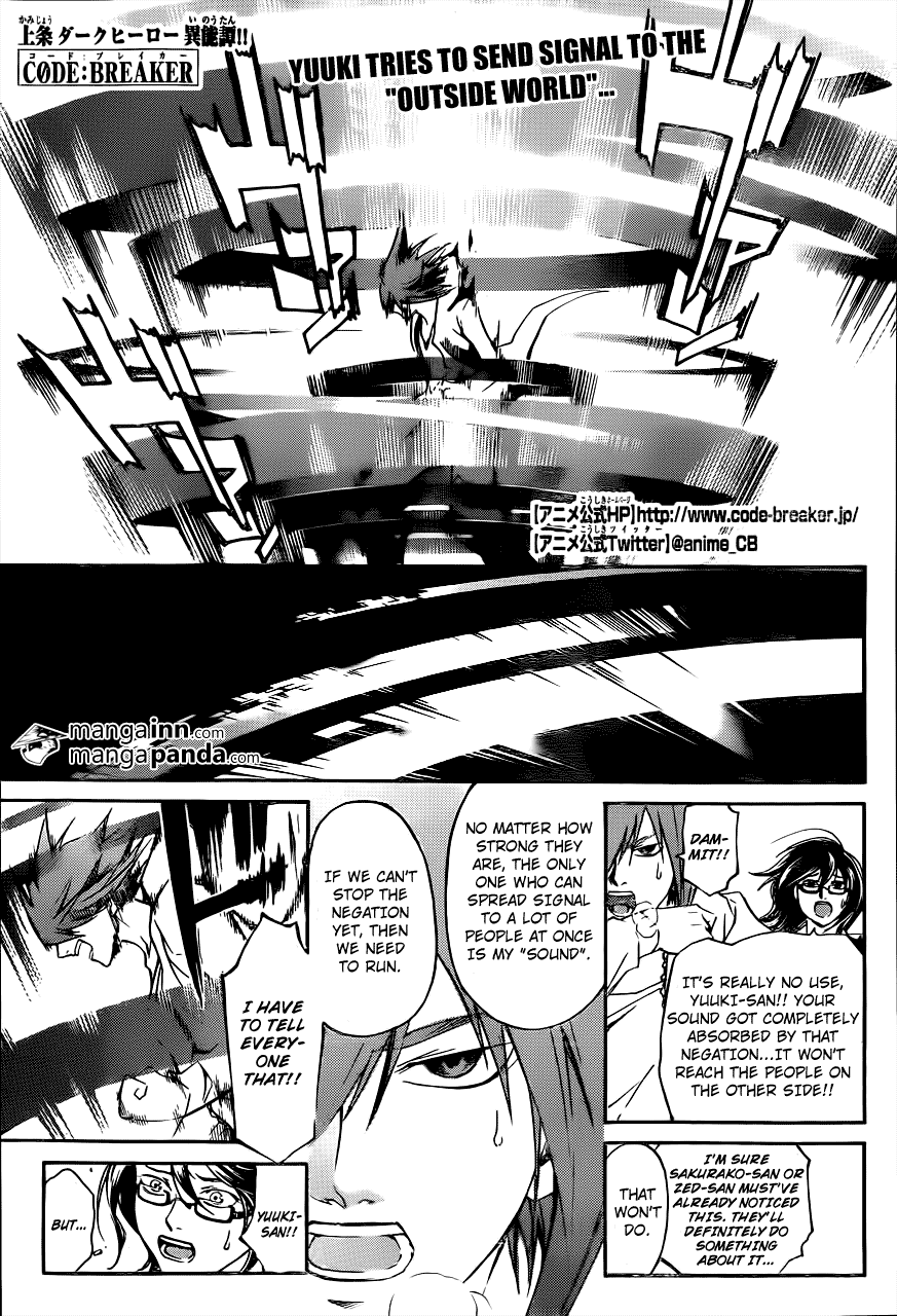Code: Breaker Chapter 217 page 1 - Chapter 217: The Determination Bacl Then!!