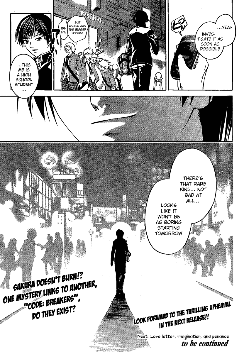 Code: Breaker Chapter 3 page 25 - Chapter 3: The Girl of Flame