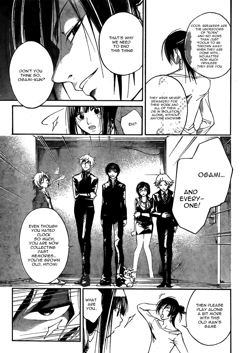 Code: Breaker Chapter 30 page 8 - Chapter 30: The Oath to the Gravestones