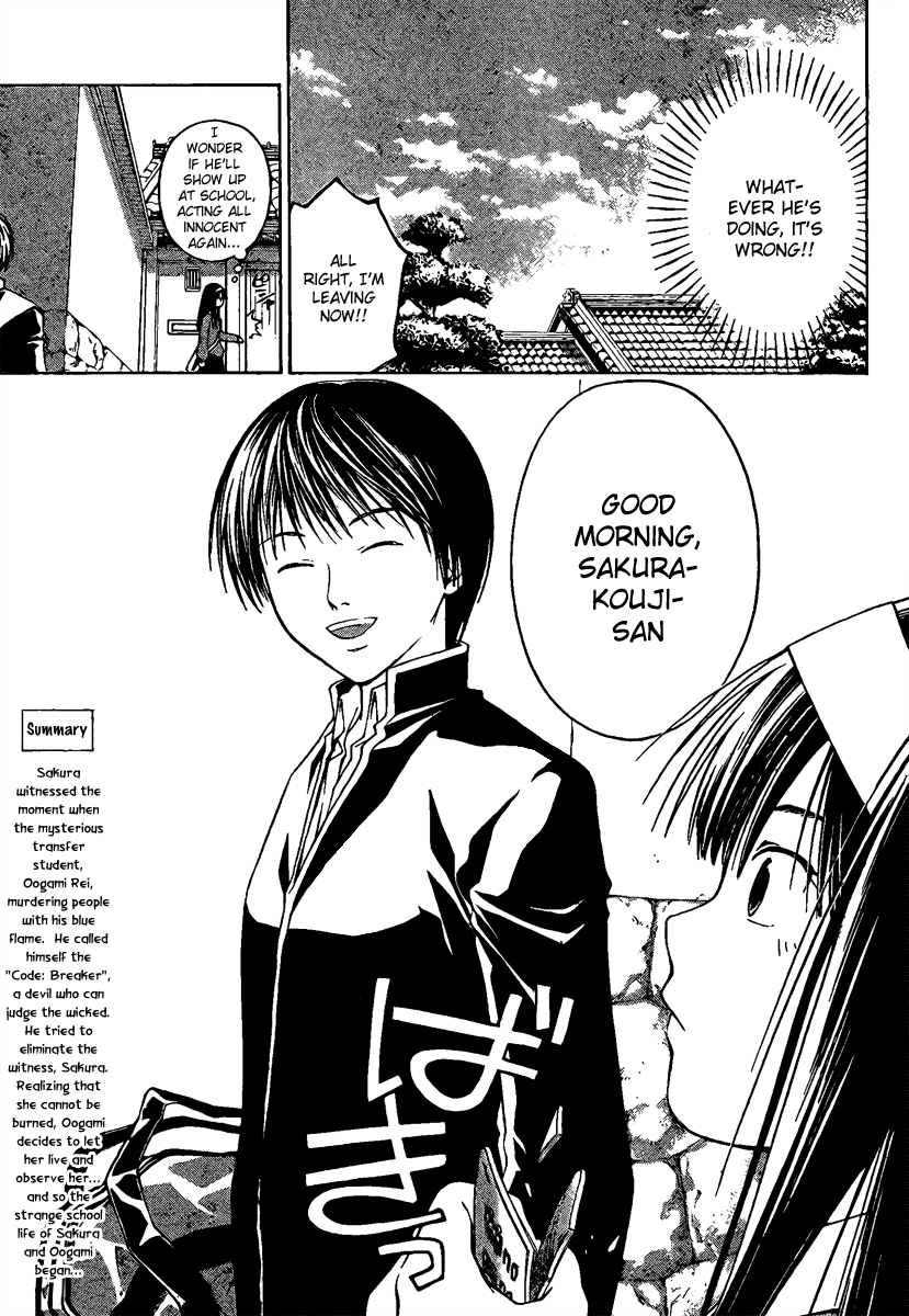 Code: Breaker Chapter 4 page 3 - Chapter 4: Facing Tommorow