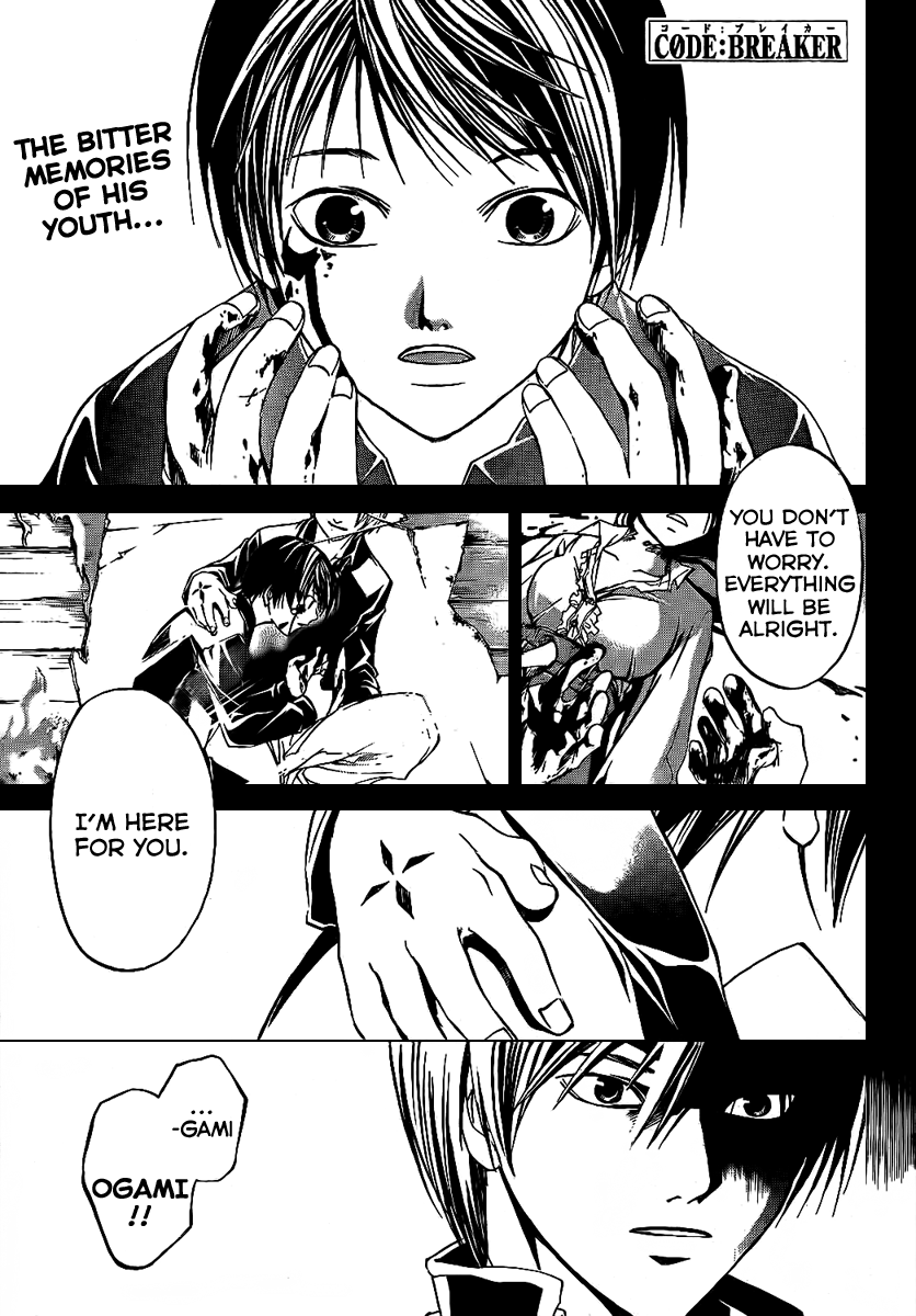 Code: Breaker Chapter 46 page 1 - Chapter 46: "His" True Identity