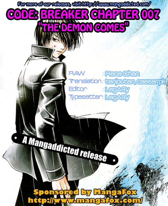 Code: Breaker Chapter 7 page 21 - Chapter 7: The Demon Comes