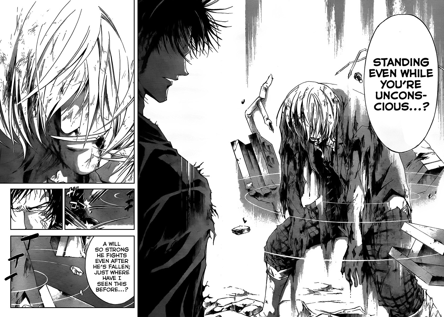 Code: Breaker Chapter 74 page 17 - Chapter 74: At the End of the Fierce Battle
