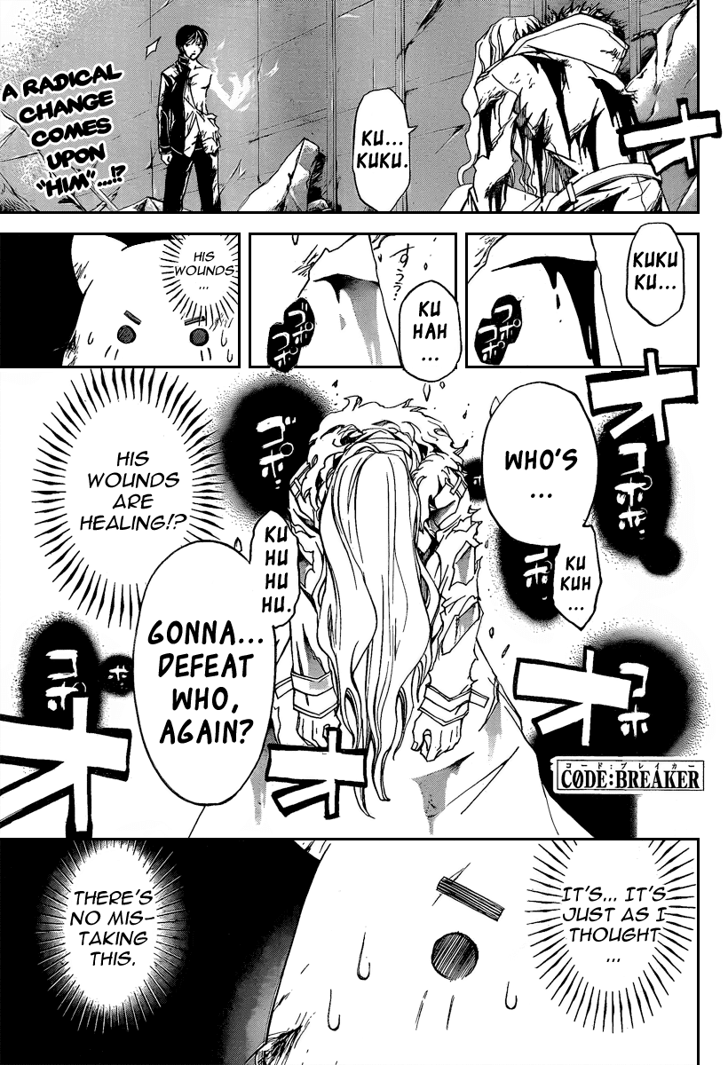 Code: Breaker Chapter 81 page 1 - Chapter 81: Genuine Words