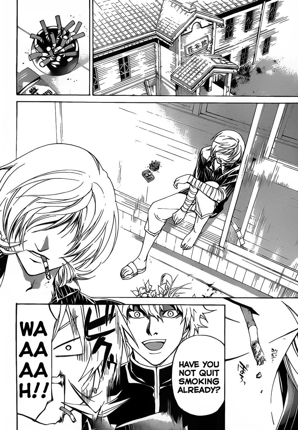 Code: Breaker Chapter 89 page 10 - Chapter 89: A Chance Meeting with a One-Armed Man